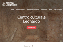 Tablet Screenshot of circololeonardo.com